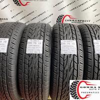 4 PNEUMATICI 235/70 R15 CONTINENTAL ESTIVE KM0