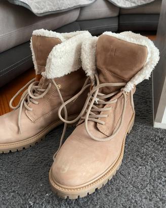 Stivaletti Invernali Con Pelo