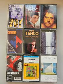 Lotto n.9 AUDIOCASSETTE originali