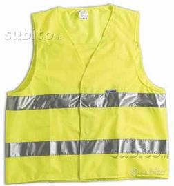 Giubbotto catarifrangente giallo nuovo