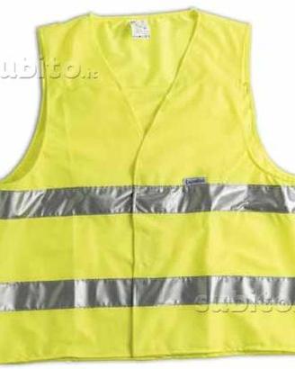 Giubbotto catarifrangente giallo nuovo
