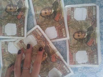 Banconote 100 franchi francesi