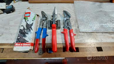 Cesoie lamiera in HSS demoltiplicate 