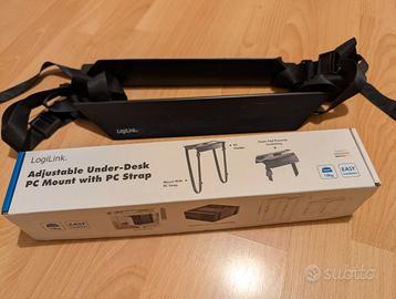 LogiLink supporto PC sotto scrivania regolabile