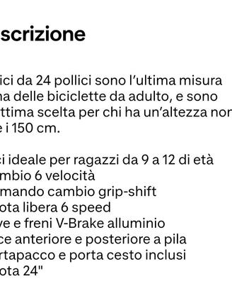 Bicicletta Cannellini