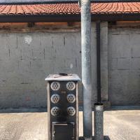 Stufa a legna Zephir 6 condotti