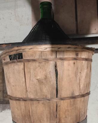 3 damigiane da vino da 54 litri