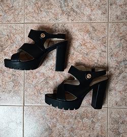 Sandalo donna nero 