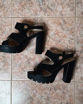 Sandalo donna nero 
