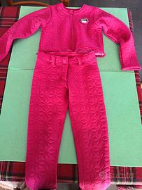 Completo bambina Tuc Tuc rosa imbottito giacca. 6A