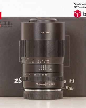 7Artisans 60 F2.8 macro (per Canon EOS-M) (Canon)