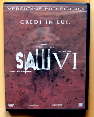 DVD Saw VI credi in lui