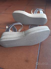 Sandali nuovi color bronzo