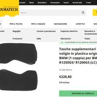 Touratech tasche supplementari per valige Vario GS