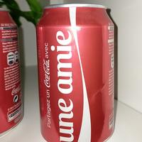Lattine coca cola