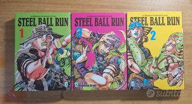 Jojo Steel Ball Run Vol. 1, 2, 3