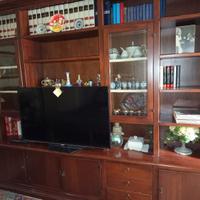 parete attrezzata in arte povera 