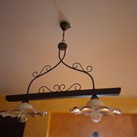 lampadario cucina in ceramica