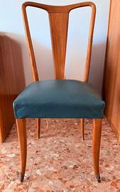 Due sedie vintage designer Guglielmo Ulrich