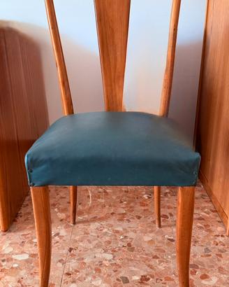 Due sedie vintage designer Guglielmo Ulrich