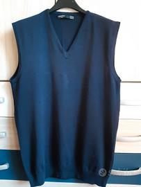 Gilet blu uomo Piazza Italia Taglia M