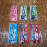 Set 5 pezzi cancelleria