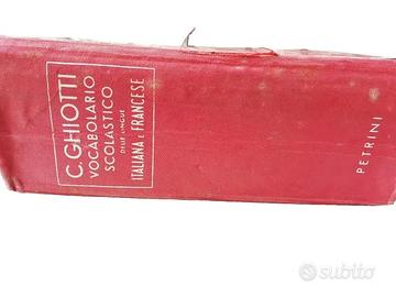 Vocabolario scolastico italiano-francese
