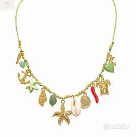 Collana acciaio stella marina