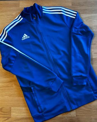 Felpa della tuta adidas blu elettrico - Taglia M/L