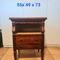 Comodino originale impero '800 