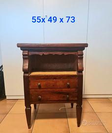 Comodino originale impero '800 