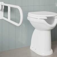 Vaso bidet aperto in ceramica scarico a terra 