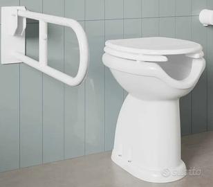 Vaso bidet aperto in ceramica scarico a terra 