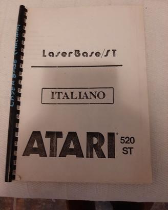 Manuale "LaserBase/ST" for ATARI 520 ST
