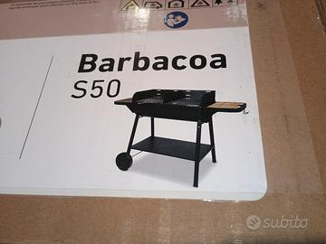 barbecue grande a carbonella  due zone 16 persone 