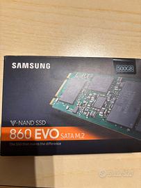 Samsung 860 evo sata M2 500gb