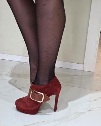 stivaletti con tacco gaudi