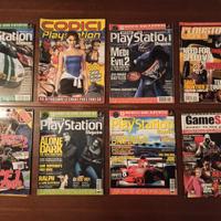 7 Riviste Playstation + 1 di Gamestop 