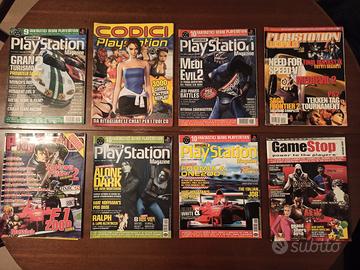 7 Riviste Playstation + 1 di Gamestop 