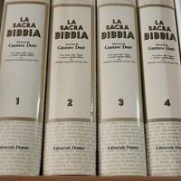 La Sacra Bibbia Illustrata da Gustave Doré 4 vol.