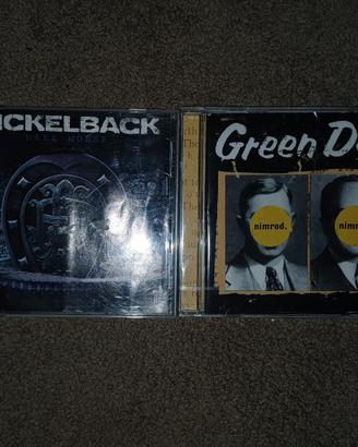 cd nickelback e green day sigillato
