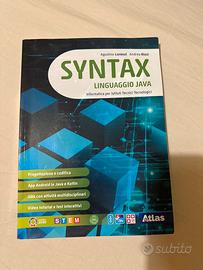 SYNTAX (nuovo) linguaggio java isbn 9788826824772