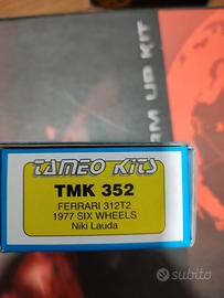 Ferrari 312 T2 6 ruote Tameo 1/43