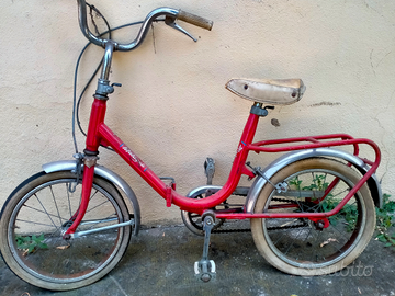 Bici vintage pieghevole con ruote da 12