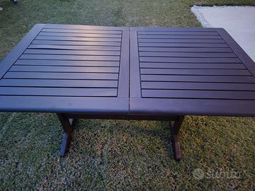 Tavolo da giardino+4 poltrone