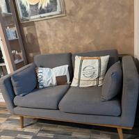 Divano Maison du Monde 2 posti + cuscini