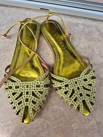 Sandali Vicenza nuovi vera pelle n. 37