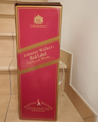 Whisky johnny walker red label 4.5 lt