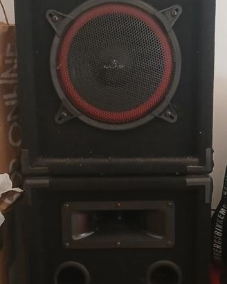 coppia di casse stereo  500 watt  cad. 