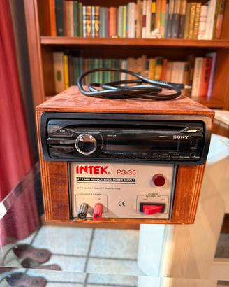 Trasformatore Intek PS35 + radio Sony